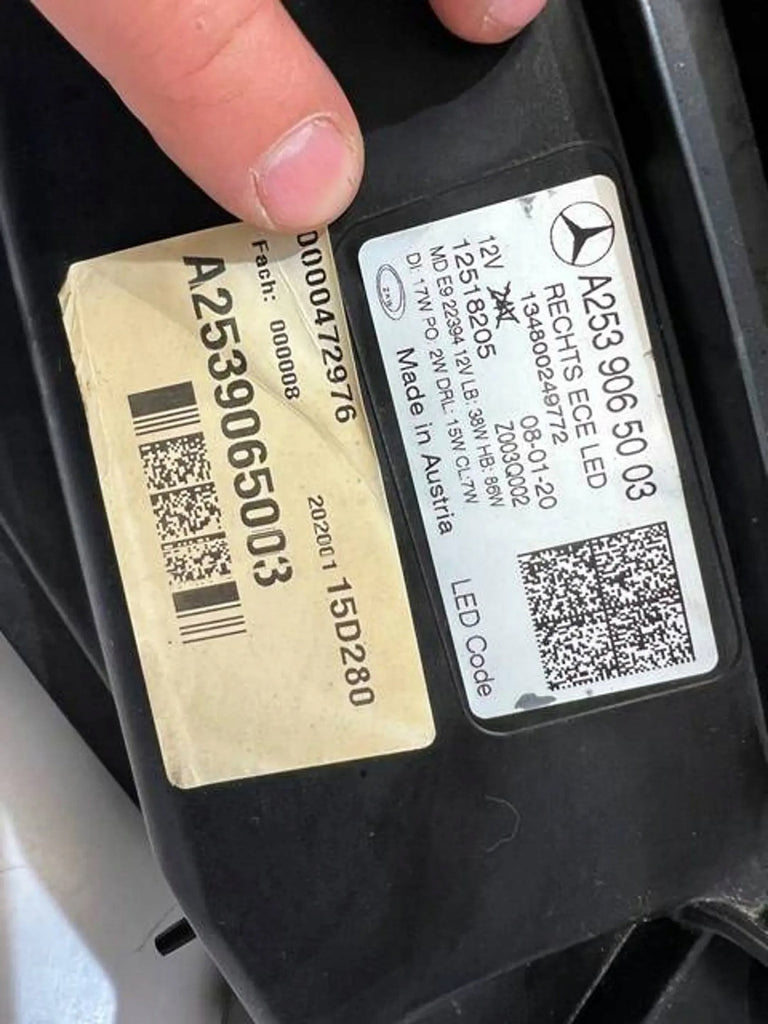 Frontscheinwerfer Mercedes-Benz Glc A2539065003 Rechts Scheinwerfer Headlight SCH9834089221mr