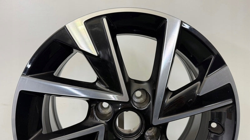 1x Alufelge 16 Zoll 6.5" 4x108 38ET Glanz Schwarz 9847228980- Opel Rim Wheel FEL1812438037cr
