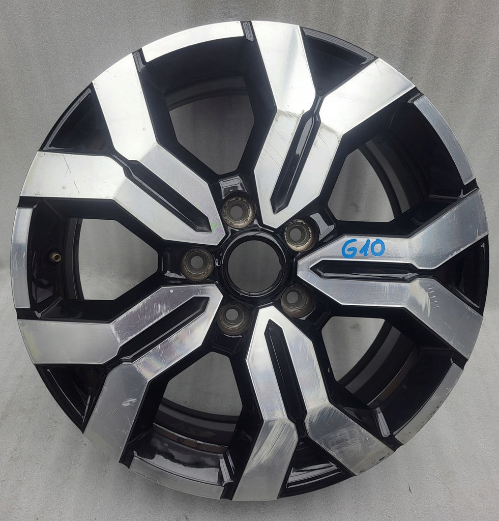 1x Alufelge 17 Zoll 6.5" 5x114.3 50ET Glanz Schwarz 403000531R Dacia Duster FEL4947619914ts