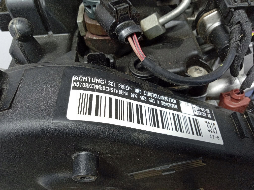 Motor VW Passat B8 DFG 2.0 TDI 150PS 2018 Diesel Engine Komplett