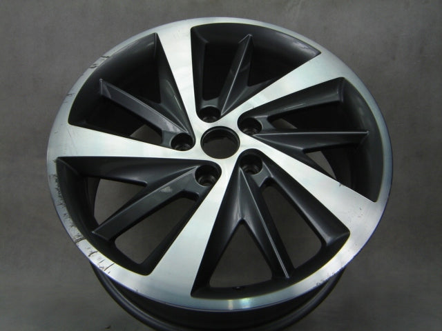 1x Alufelge 18 Zoll 7.5" 5x112 51ET Glanz Grau 5F0601025E Mg Toledo Rim Wheel FEL1566442299ip