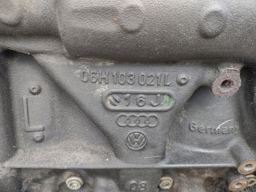 Motor VW Scirocco Golf VI CAW 2.0 TSI 200PS 147kW 137TKm 2008 Benzin Unkomplett