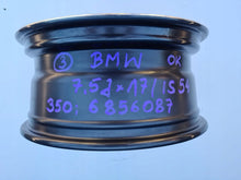 Laden Sie das Bild in den Galerie-Viewer, 1x Alufelge 17 Zoll 7.5" 5x112 54ET Glanz Grau 6856087 BMW Mg Rim Wheel FEL8562615931tm