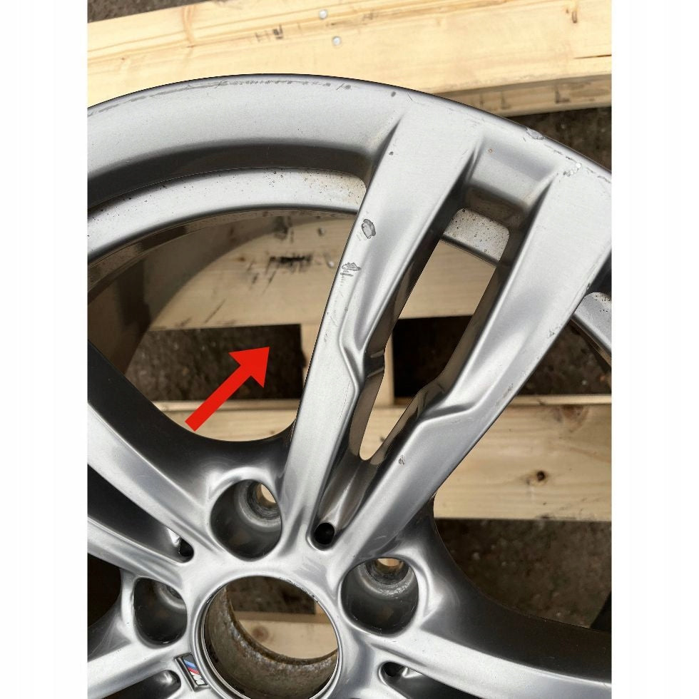 1x Alufelge 18 Zoll 8.5" 5x120 47ET Glanz Grau 7852492 BMW 3 F30 F32 F31 FEL4187135126ms