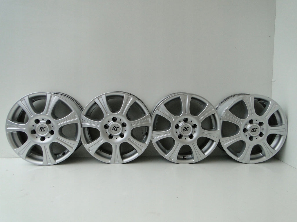 4x Alufelge 16 Zoll 6.5" 5x112 50ET Silber Mercedes-Benz Rim Wheel