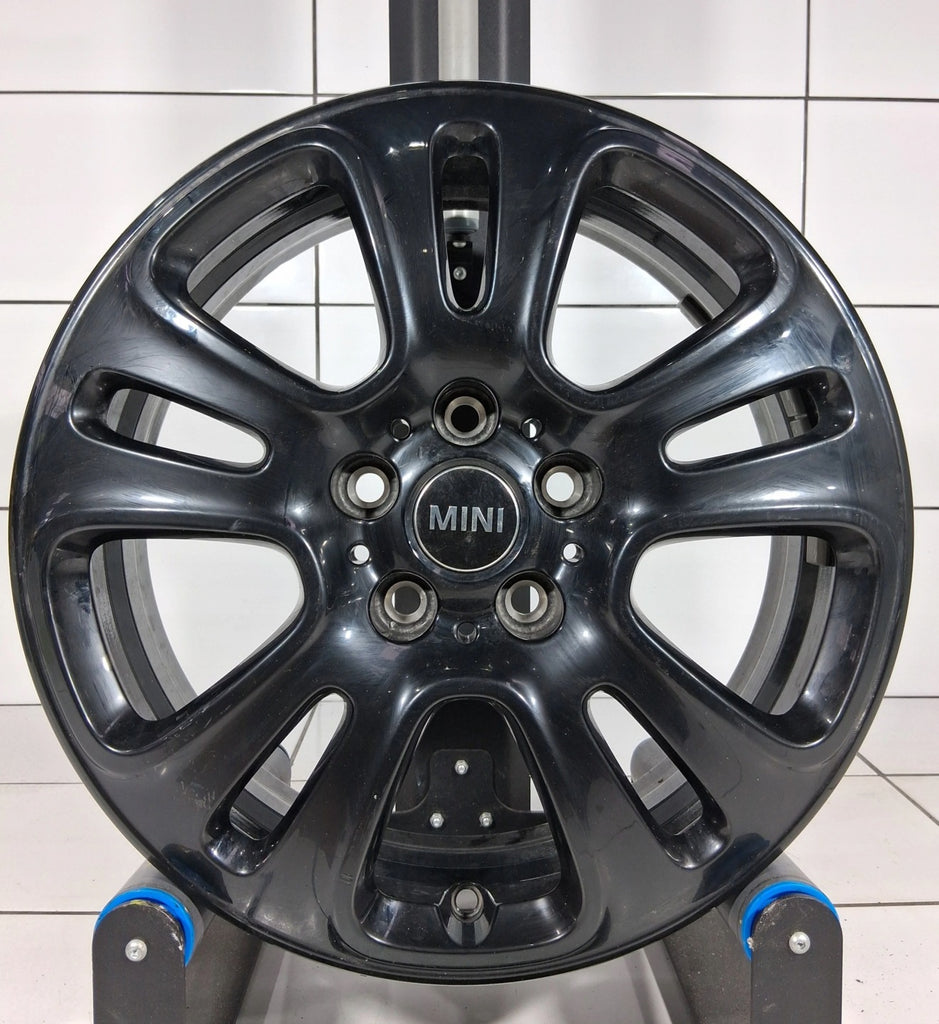 1x Alufelge 17 Zoll 5.5" 5x120 45ET Glanz Schwarz 6855119 Mini F56 F55 Rim Wheel FEL2833165942sd