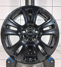 Load image into Gallery viewer, 1x Alufelge 17 Zoll 5.5" 5x120 45ET Glanz Schwarz 6855119 Mini F56 F55 Rim Wheel FEL2833165942sd