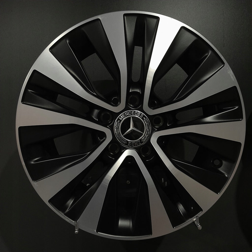 4x Alufelge 16 Zoll 6.5" 5x112 44ET Matt Schwarz A1774010000 Mercedes-Benz W177 FEL1044727940rq