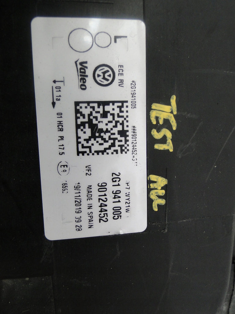 Frontscheinwerfer VW Polo 2G1941005 Links Scheinwerfer Headlight