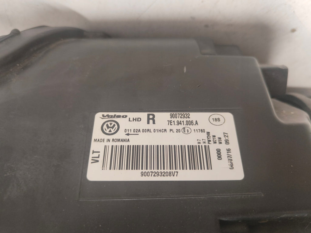 Frontscheinwerfer VW T6 7E1941006A Halogen Rechts Scheinwerfer Headlight