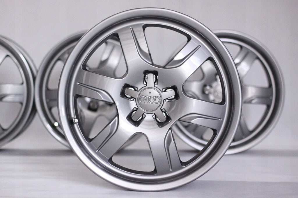 4x Alufelge 17 Zoll 7.5" 5x112 28ET Glanz Grau 8T0601025B Audi A5 Rim Wheel FEL6704401504ye