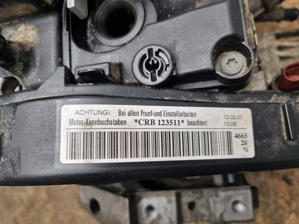 Motor Audi VW A3 Golf III VII CRB 2.0 TDI 68TKm 2007 Diesel Engine Unkomplett