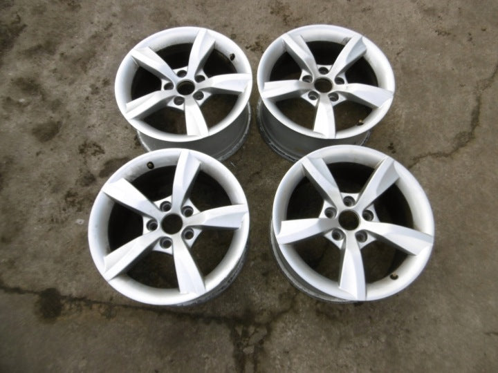 4x Alufelge 16 Zoll 7.5" 5x112 37ET Glanz Silber 4G0071496 Audi A6 C7 Rim Wheel FEL1574652301eq
