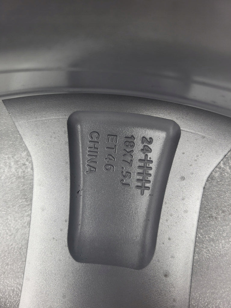 1x Alufelge 18 Zoll 7.5" 5x108 46ET 80000277 Volvo Rim Wheel