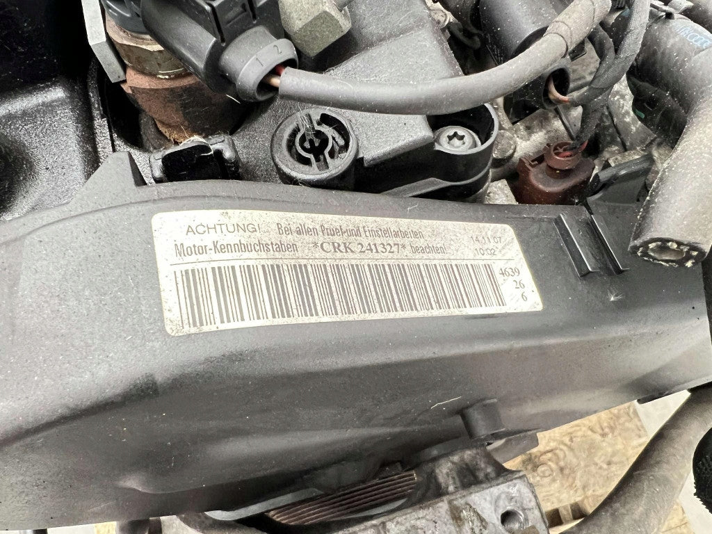Motor Audi A3 CRKB 1.6 TDI 110PS 81kW 2014 Diesel Engine Komplett