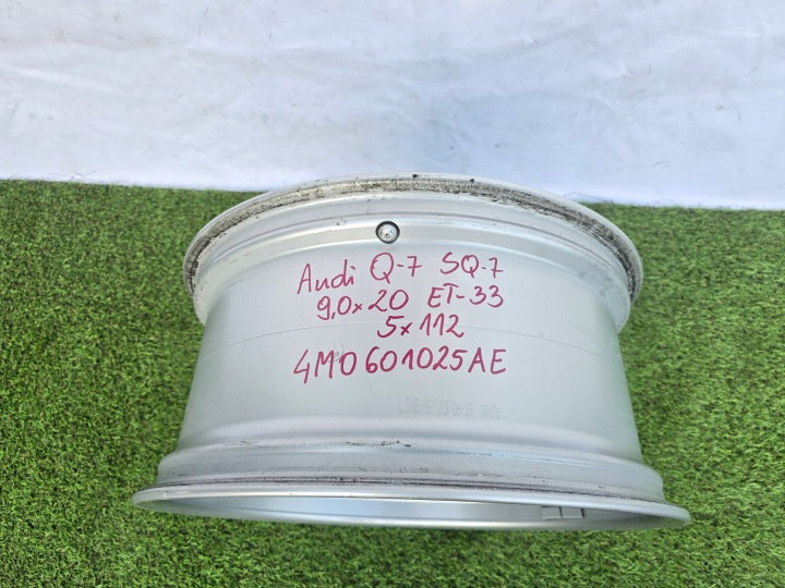 1x Alufelge 20 Zoll 9.0" 5x112 33ET 4M0601025AE Audi Rim Wheel FEL7886192380pq