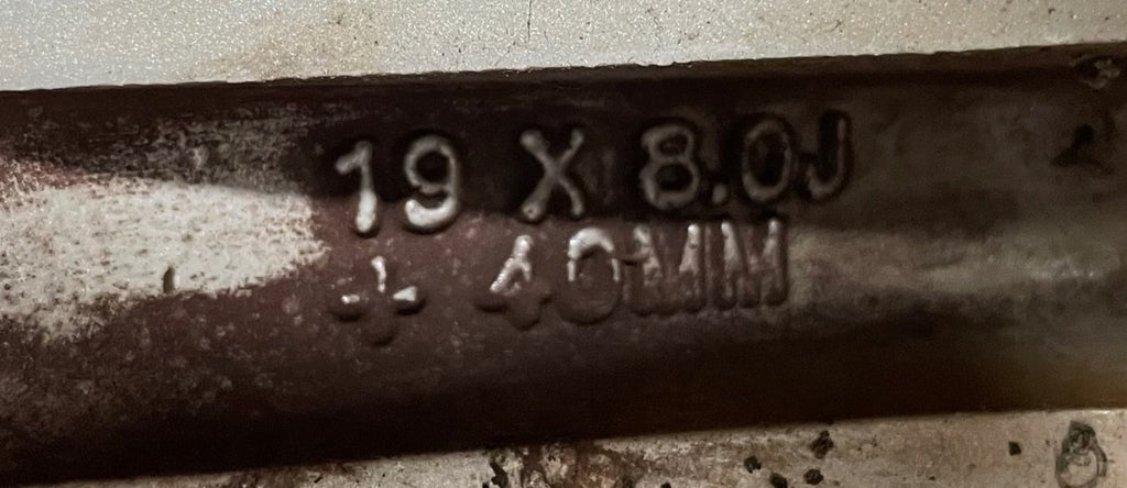 1x Alufelge 19 Zoll 8.0" 5x120 40ET Glanz Schwarz 6007214-00-D Tesla Model S FEL3341893735ej