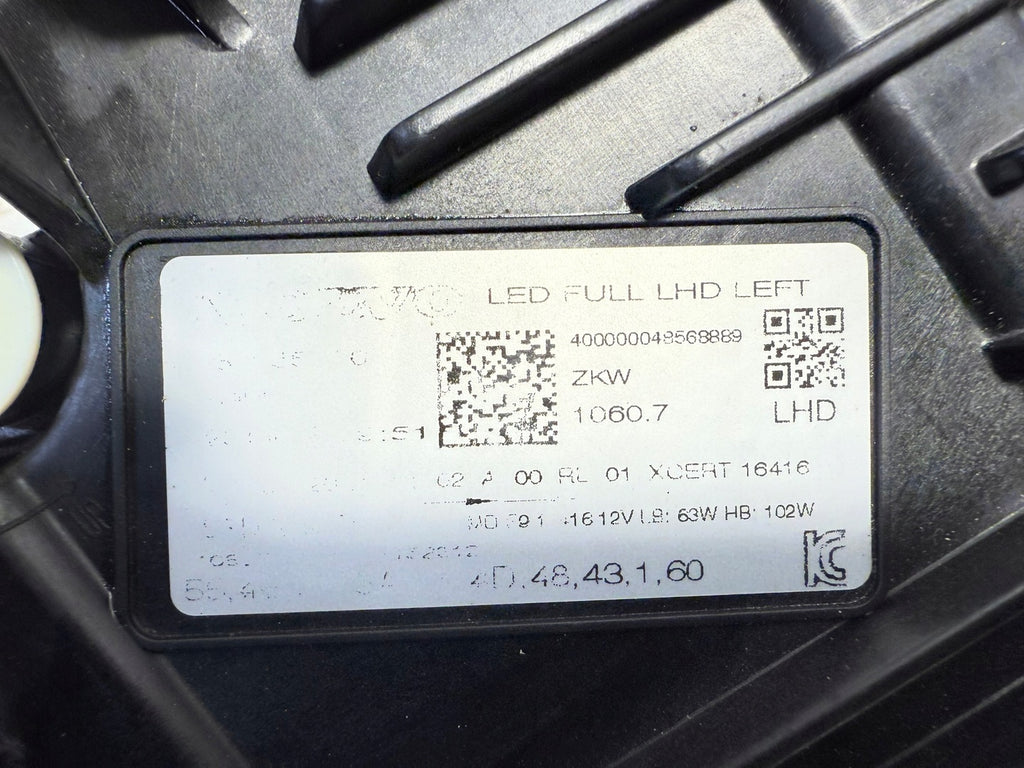 Frontscheinwerfer Volvo Xc60 31656561 31656560 Full LED Ein Satz Headlight SCH7827728264ii