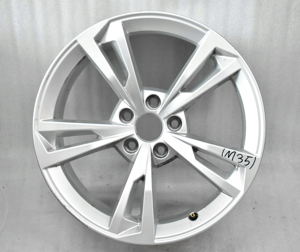 1x Alufelge 18 Zoll 8.5" 5x112 29ET Glanz Silber 8W0601025AK Audi A4 Rim Wheel