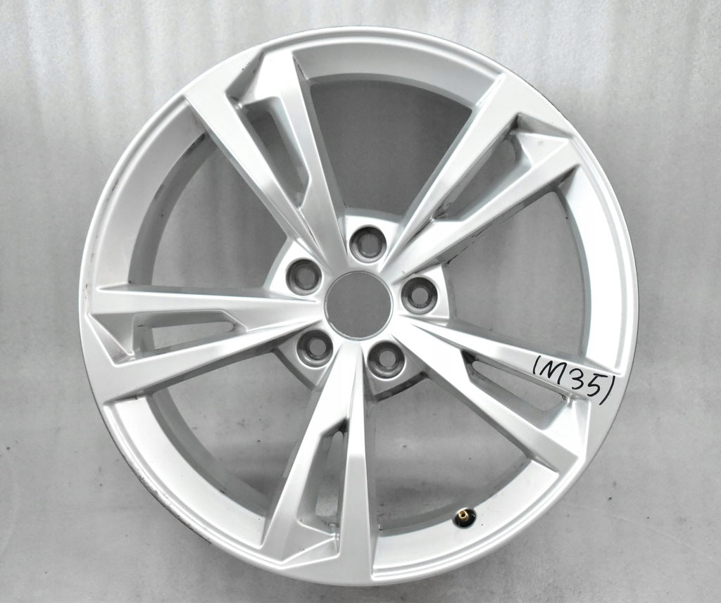 1x Alufelge 18 Zoll 8.5" 5x112 29ET Glanz Silber 8W0601025AK Audi A4 Rim Wheel FEL1821783370ri
