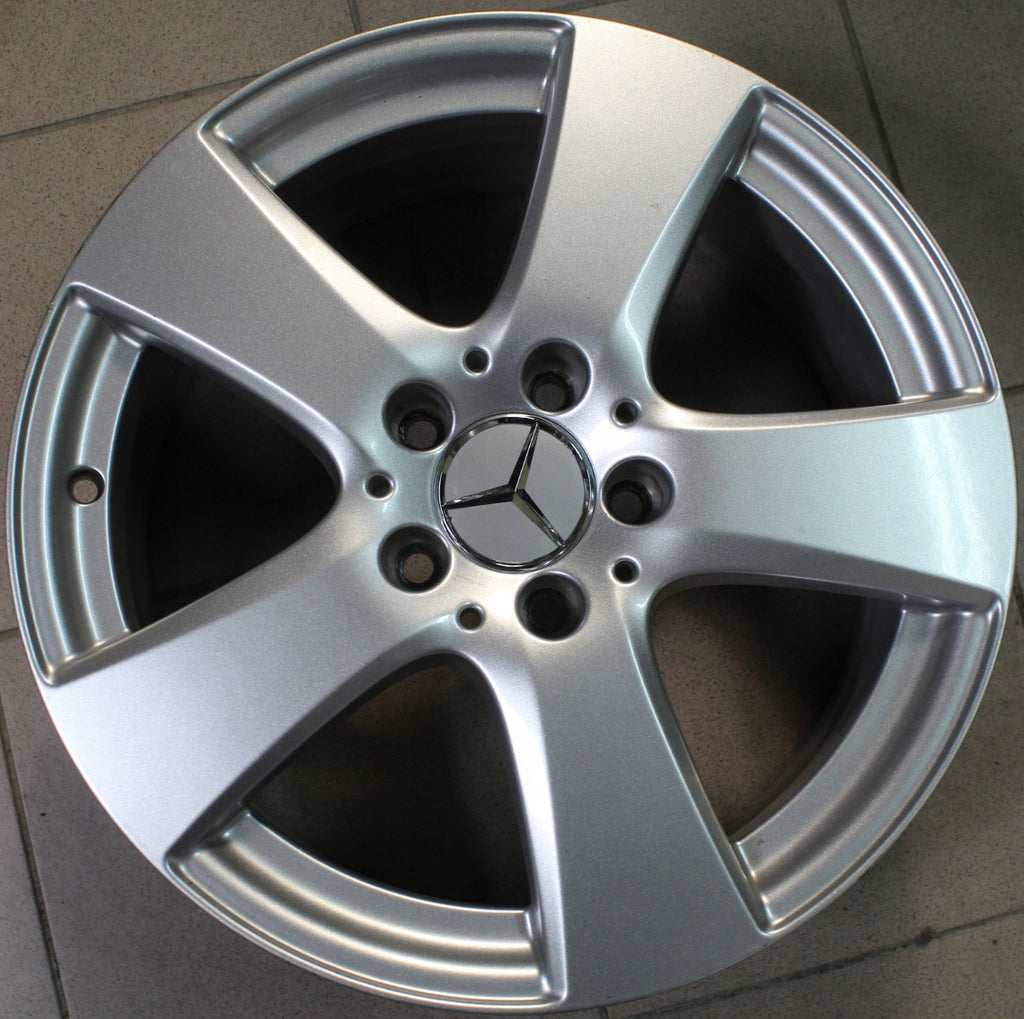 4x Alufelge 17 Zoll 7.0" 5x112 48,5ET A2054015500 Mercedes-Benz W205 Rim Wheel