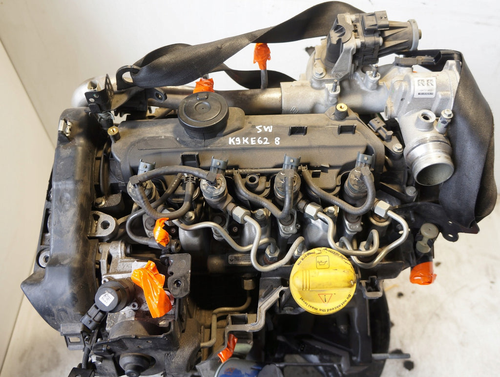 Motor Mercedes-Benz K9KE628 1.5 DCI 90PS 66kW 78TKm 2011 Diesel Unkomplett
