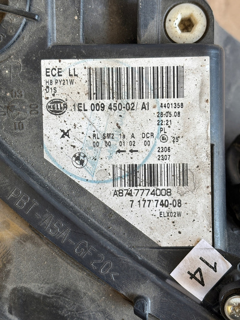 Frontscheinwerfer BMW E60 E61 7177740-08 Xenon Rechts Scheinwerfer Headlight SCH6086909888us