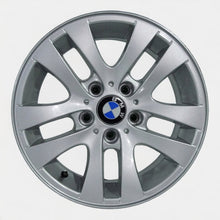 Load image into Gallery viewer, 1x Alufelge 16 Zoll 7.0&quot; 5x120 36ET Silber 6775595 BMW E91 E90 Rim Wheel