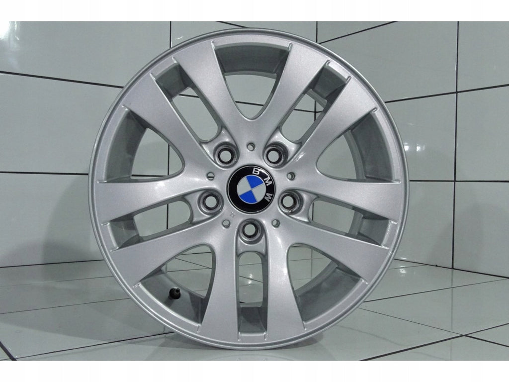 1x Alufelge 16 Zoll 7.0" 5x120 36ET Silber 6775595 BMW E91 E90 Rim Wheel