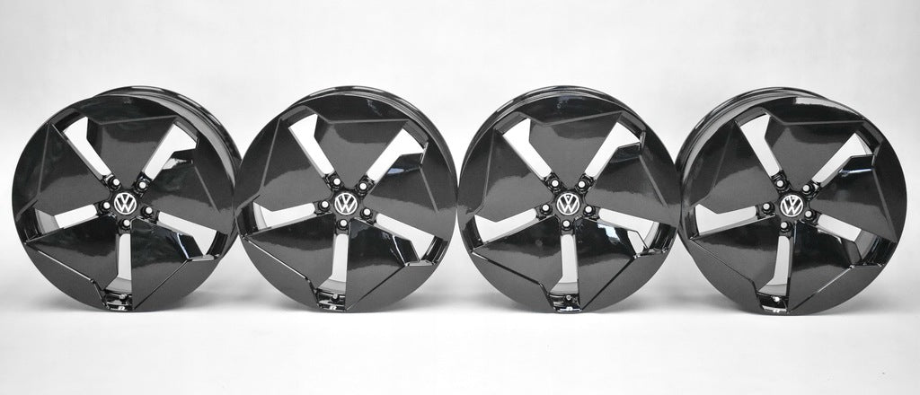 4x Alufelge 20 Zoll 7.5" 5x112 44ET Glanz Schwarz 10A601025B VW Id.3 Rim Wheel FEL2029916328zu