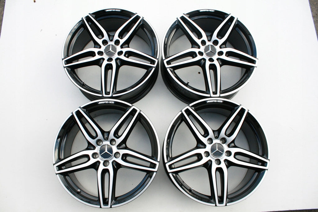 4x Alufelge 18 Zoll 7.5" 5x112 52ET Glanz Grau A1764010302 Mercedes-Benz Vito