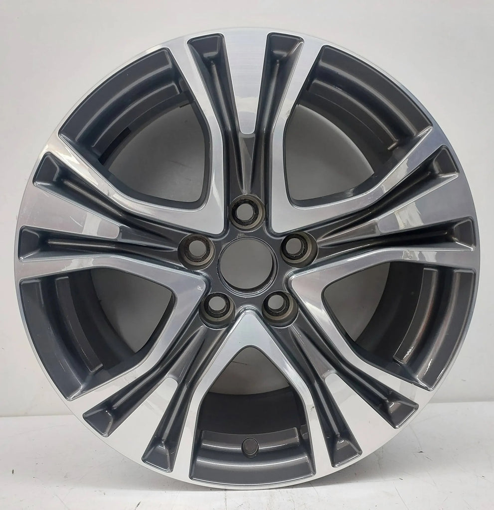 1x Alufelge 17 Zoll 7.0" 5x114.3 39ET Glanz Graphit PZ49M-X0670- Mg Rav 4