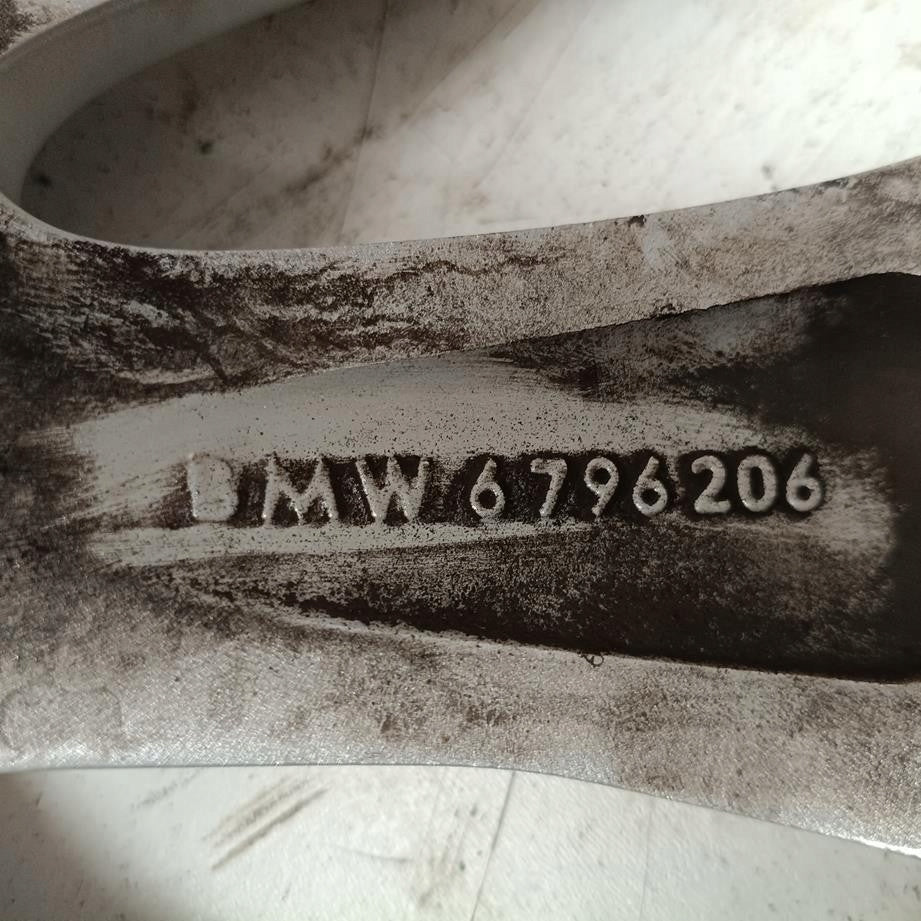 4x Alufelge 17 Zoll 7.5" 5x120 43ET Glanz Silber 6796206 BMW 1 F21 F20 Rim Wheel FEL5419334125va
