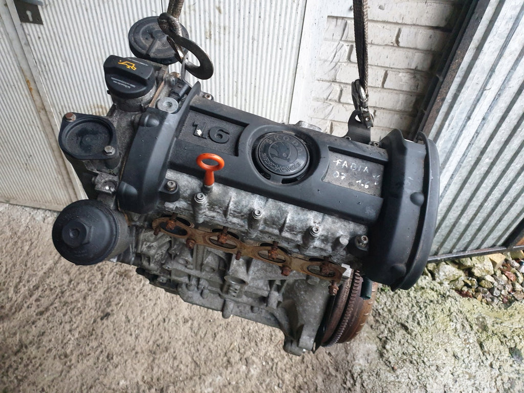 Motor Audi Seat Skoda Polo 9n BTS 1.6 105PS 77kW 161TKm 2007 Benzin Unkomplett