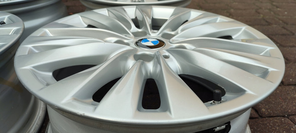4x Alufelge 16 Zoll 7.0" 5x112 52ET Glanz Silber 6855084 BMW 2 Tourer F45 F46 FEL3649264243pp