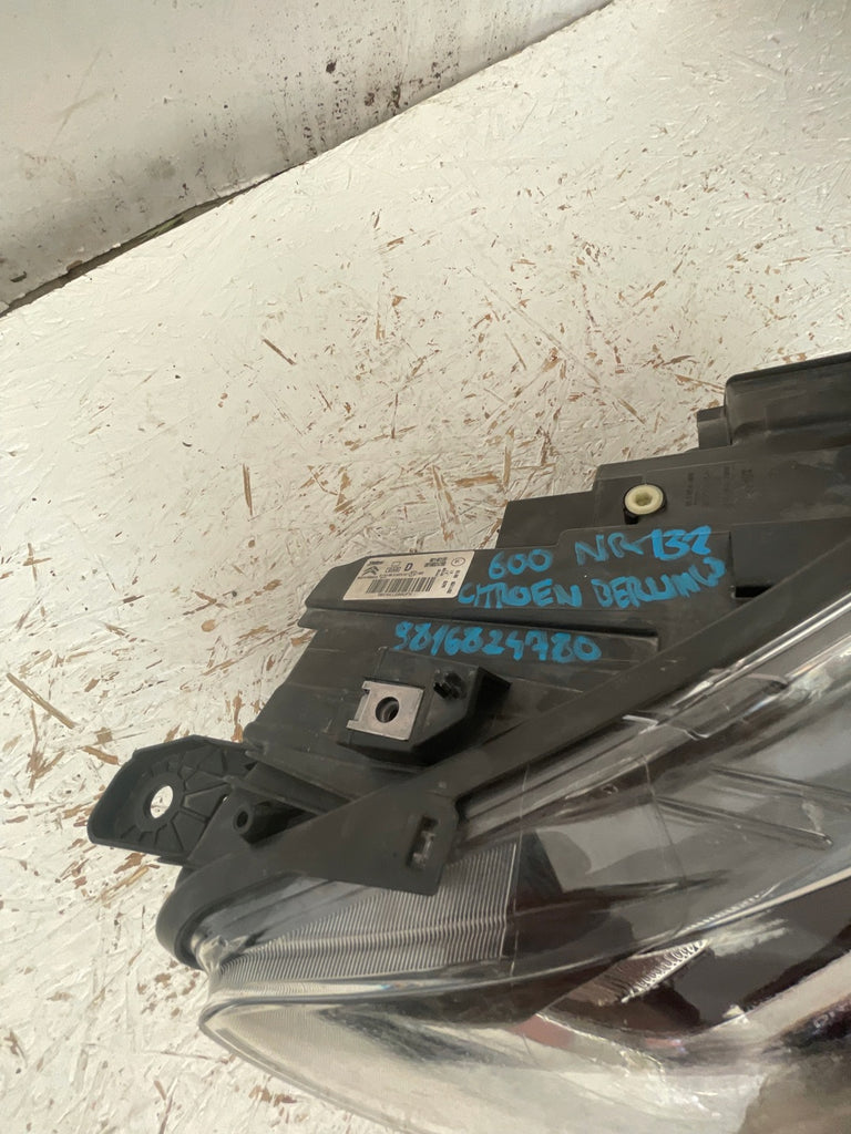Frontscheinwerfer Citroën Berlingo 9816824780 Rechts Scheinwerfer Headlight SCH2166029743tu