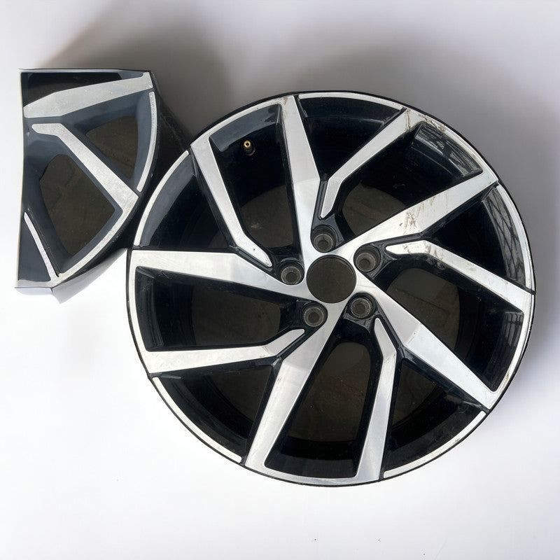 1x Alufelge 18 Zoll 7.5" 5x108 45ET Glanz Silber 32209776 Volvo S60 V60