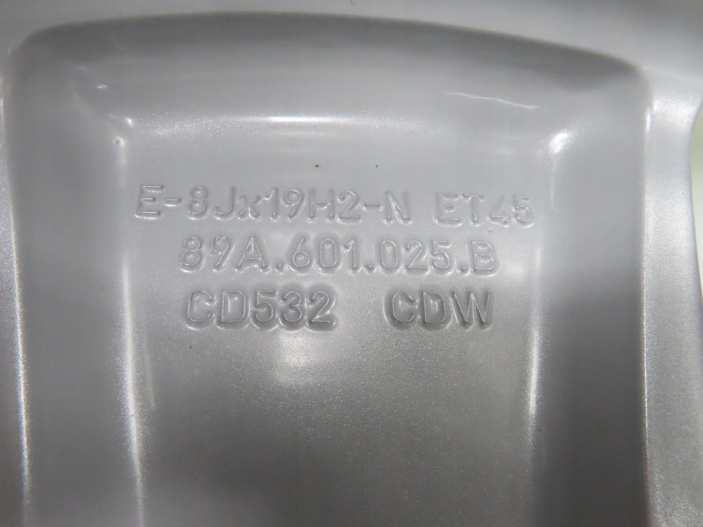 4x Alufelge 19 Zoll 8.0" 5x112 45ET Glanz Silber 89A601025B Audi E-Tron FEL6630377656va