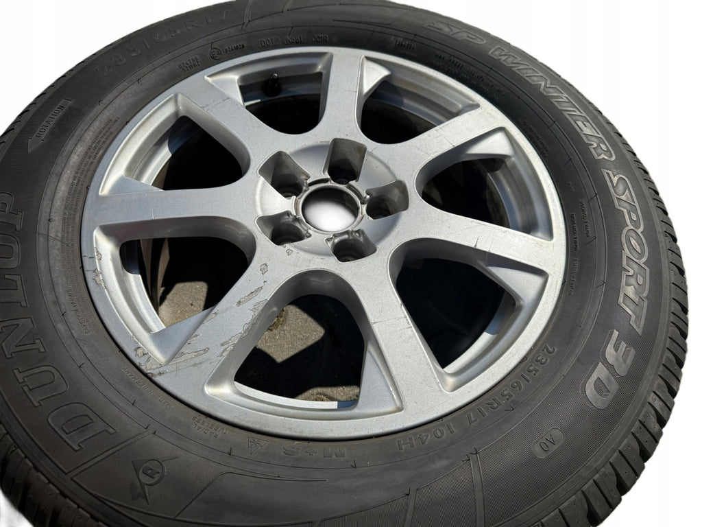1x Alufelge 17 Zoll 7.0" 5x112 37ET Glanz Silber 8R0601025E Audi Q5 Rim Wheel FEL2702137909rb