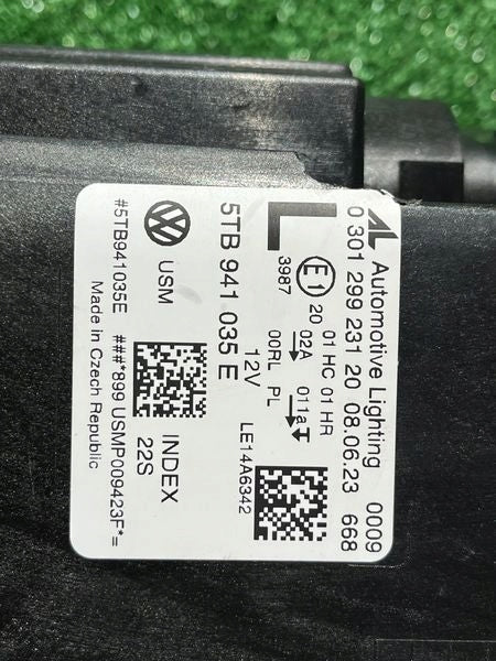 Frontscheinwerfer VW Touran 5TB941035E Full LED Links Scheinwerfer Headlight SCH6558496412rj