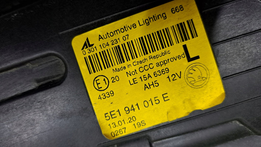 Frontscheinwerfer Skoda Octavia III 5E1941015E LED Links Scheinwerfer Headlight SCH6790945155or