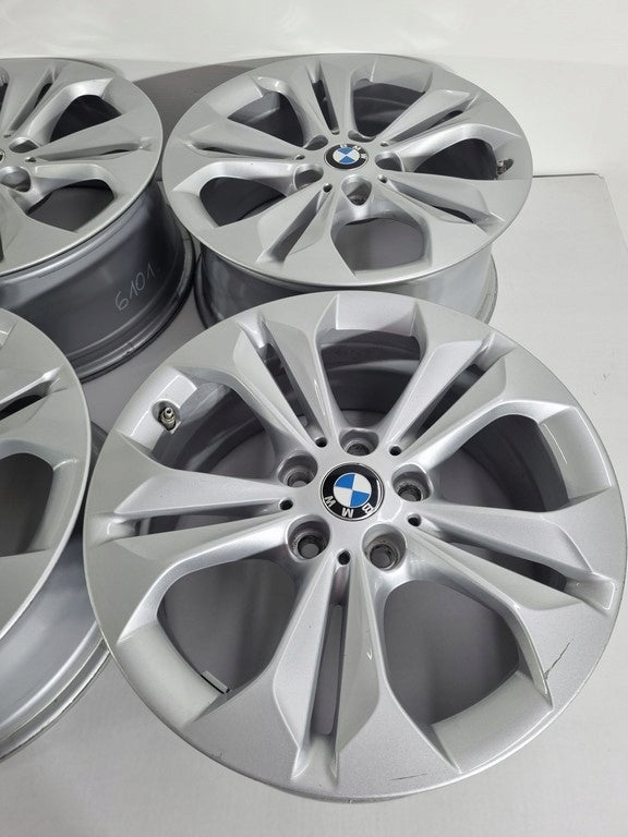 4x Alufelge 17 Zoll 7.5" 5x112 52ET Glanz Silber 6856065 BMW X1 F48 Rim Wheel FEL9346748548vc