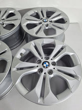 Load image into Gallery viewer, 4x Alufelge 17 Zoll 7.5" 5x112 52ET Glanz Silber 6856065 BMW X1 F48 Rim Wheel FEL9346748548vc
