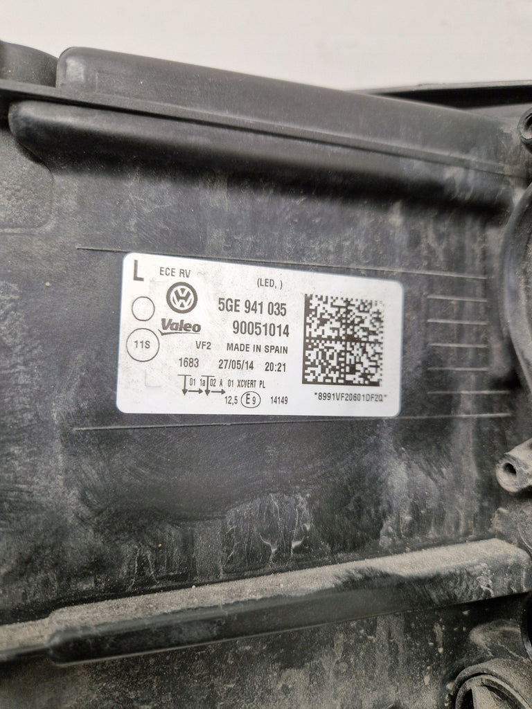 Frontscheinwerfer VW Golf VII 5GE941035 Full LED Links Scheinwerfer Headlight SCH9402790142ke