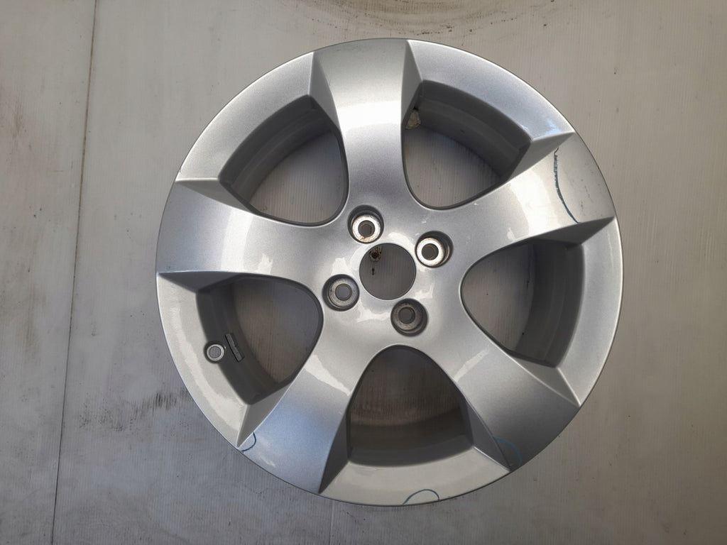 1x Alufelge 17 Zoll 7.5" 4x108 29ET Glanz Silber 9673738677 Opel Rim Wheel FEL9891110952py