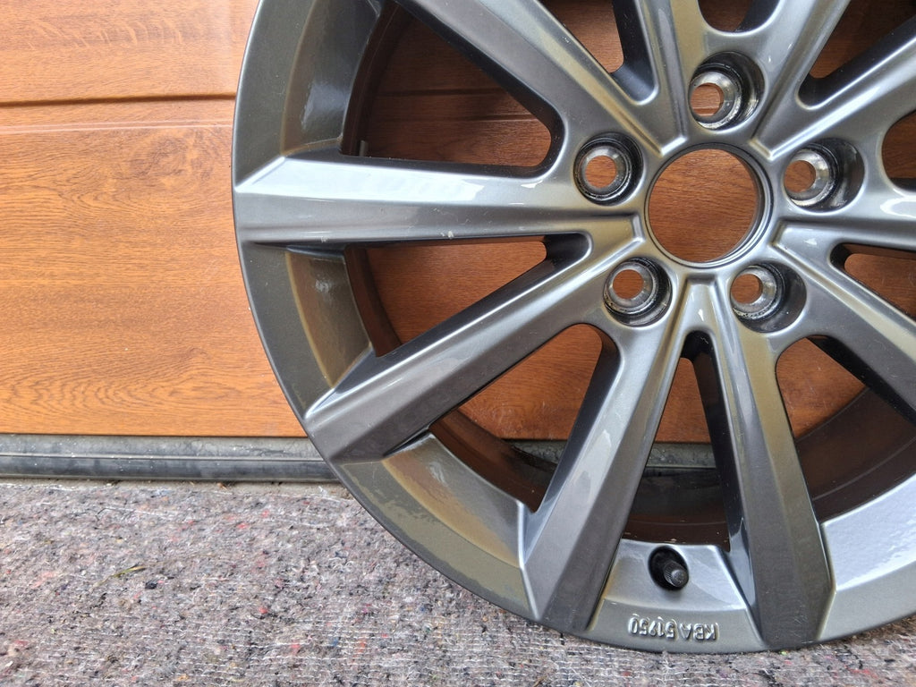 1x Alufelge 16 Zoll 6.0" 5x100 35ET Glanz Graphit 2GM071496 VW T-Cross Rim Wheel FEL9491669581zs
