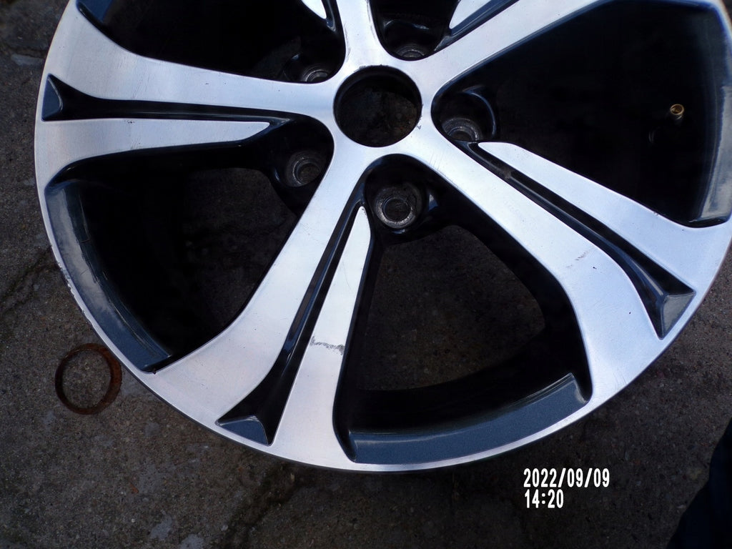 1x Alufelge 16 Zoll 6.5" 5x114.3 Nissan Pulsar Rim Wheel