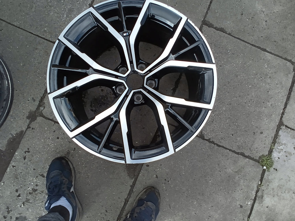 1x Alufelge 16 Zoll 5x112 Glanz BMW 5 G31 G30 Rim Wheel FEL1327955896yv