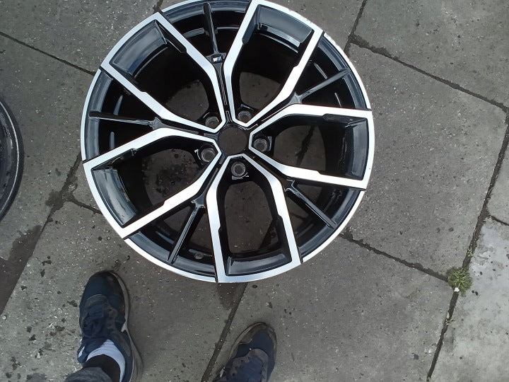 1x Alufelge 16 Zoll 5x112 Glanz BMW 5 G31 G30 Rim Wheel FEL1327955896yv