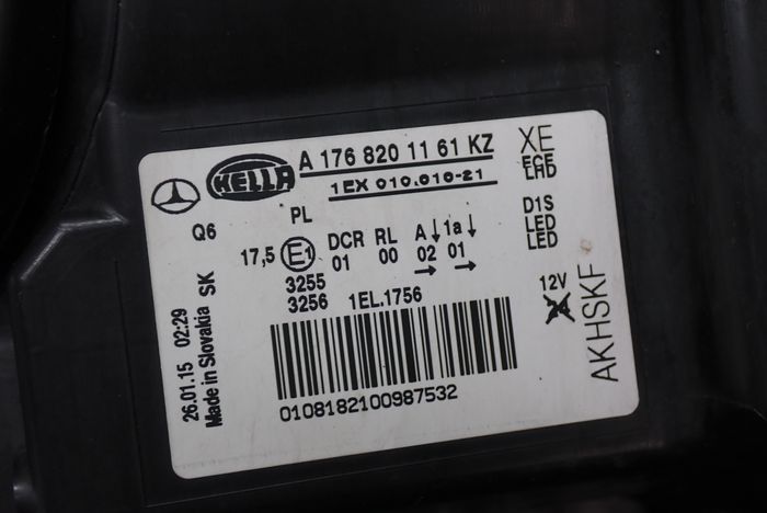 Frontscheinwerfer Mercedes-Benz W176 A1768201161 Links Scheinwerfer Headlight SCH5694080941aq